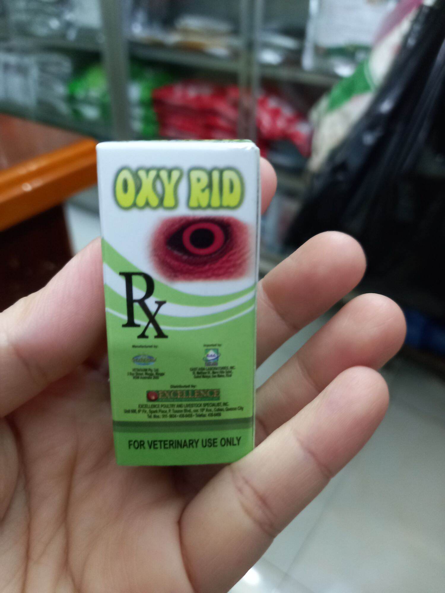 Oxy Rid,Lọ 5ml,Nhỏ Mắt Gà