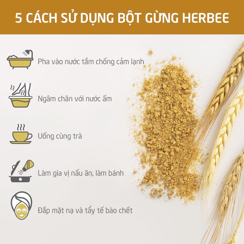 Bột Gừng Nguyên Chất