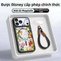 pinsai | Ốp Lưng Trong Suốt Có Từ Tính Zootopia cho iPhone 17 Pro Max