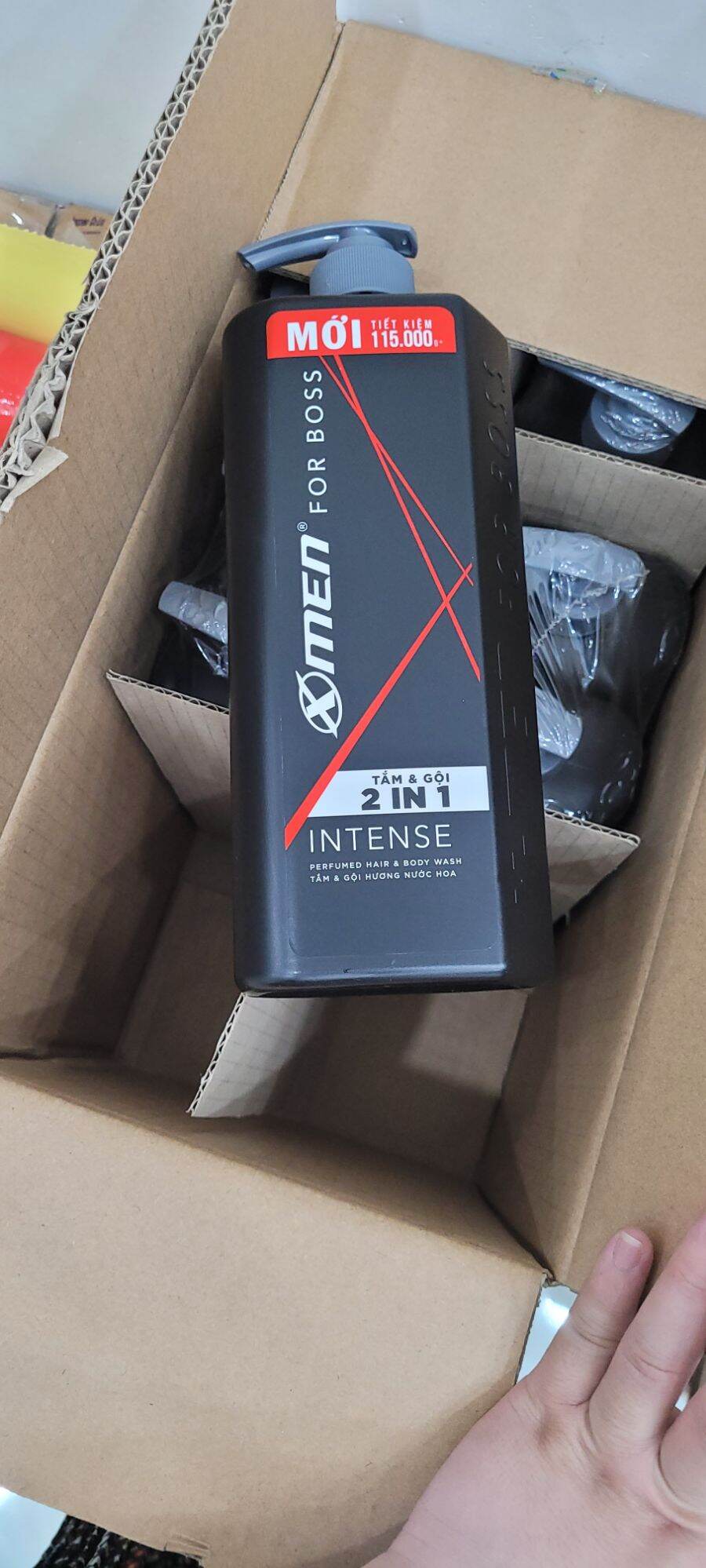 [CHAI LỚN] Tắm gội Xmen For Boss 2in1 850g