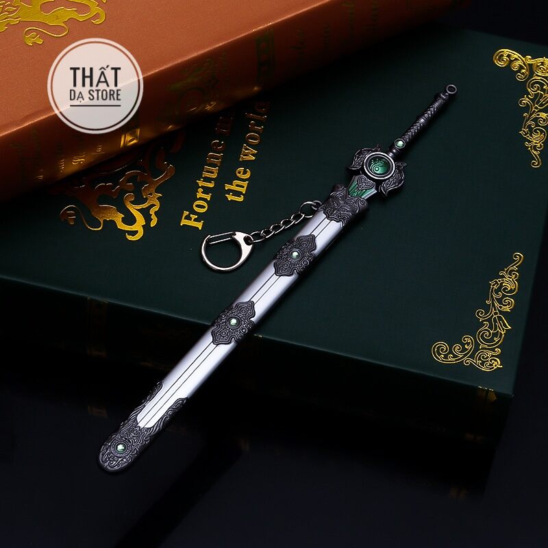 Mô hình Nhật Nguyệt Kiếm 22cm.