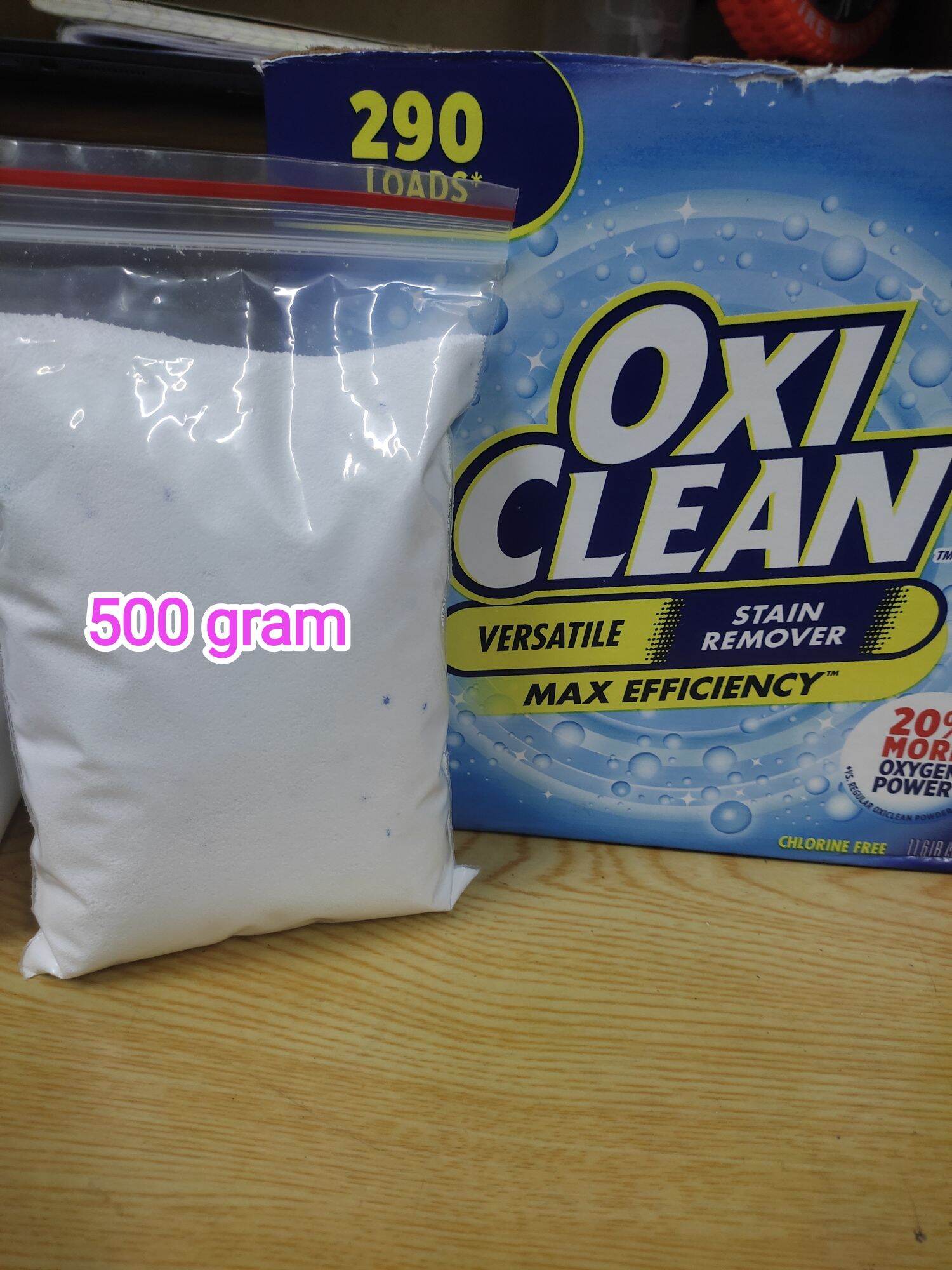 Bột tẩy Oxiclean - Mỹ. (gói lẻ, không hộp, đựng trong túi zip)