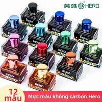 HERO | Mực Bút Đa Màu Không Chứa Carbon Không Bị tắc 40ml