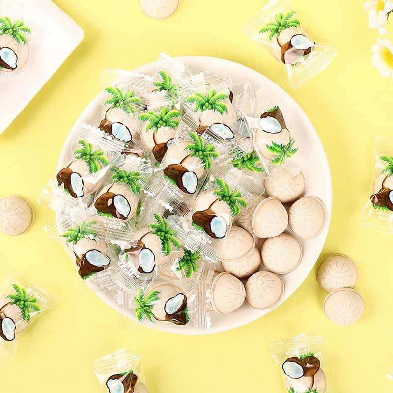 Kẹo dừa giòn út đường sakura nhật bản