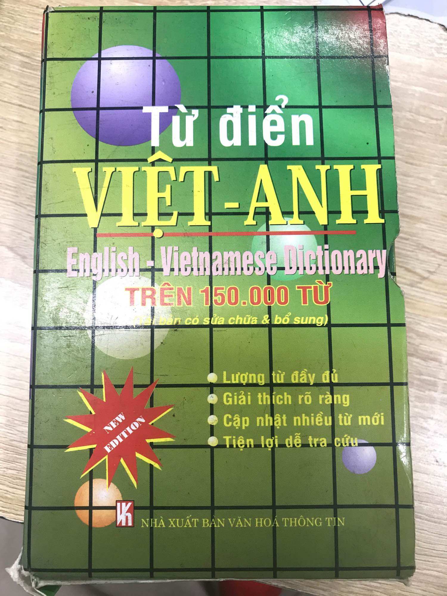 Từ điển việt anh 150000 từ