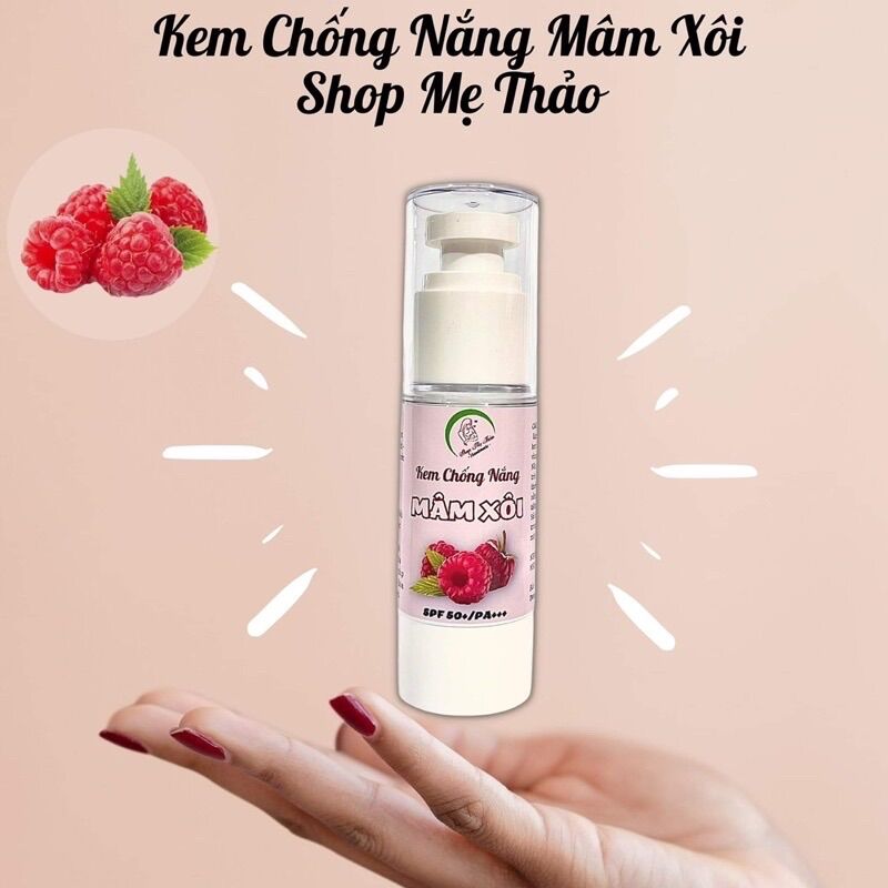 Kem chống nắng mâm xôi 30ml
