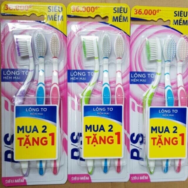Bàn chải p/s lông tơ siêu mềm