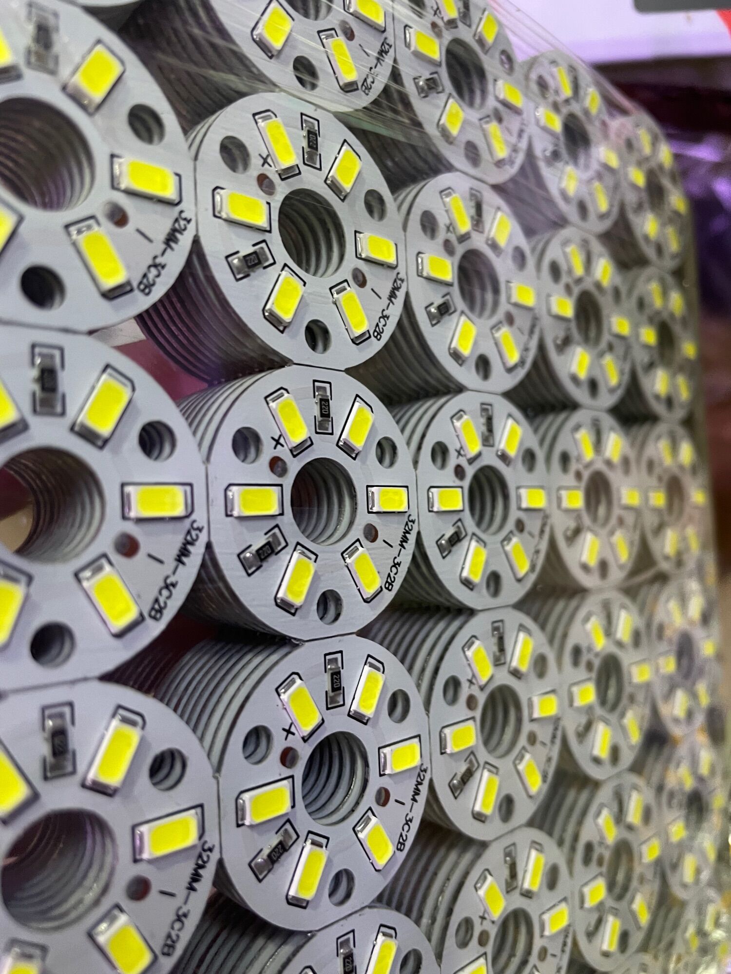 Set 10 led miếng 12v 3w