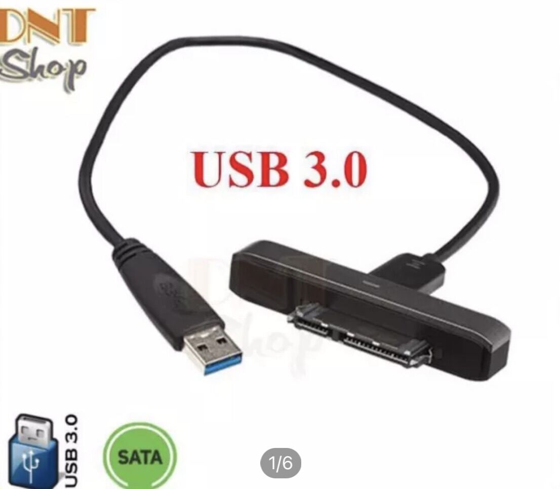 Dây cáp chuyển SATA sang USB 3.0 truyền dữ liệu từ ổ cứng sang USB 3.0