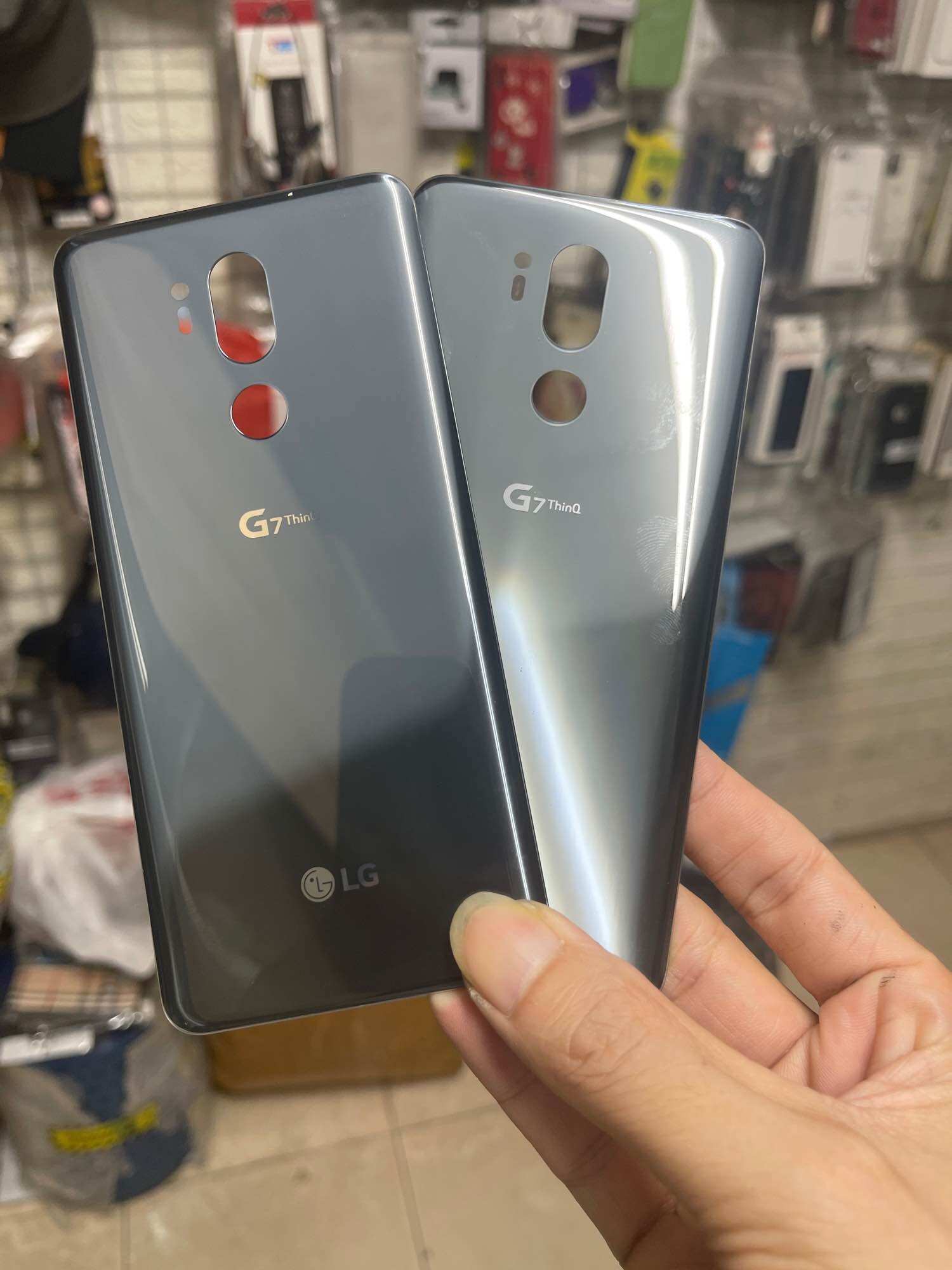 Nắp lưng lg g7 thinq+keo dán