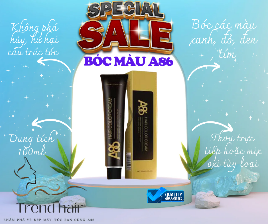 Bóc màu tóc , bóc đỏ bóc đen tóc