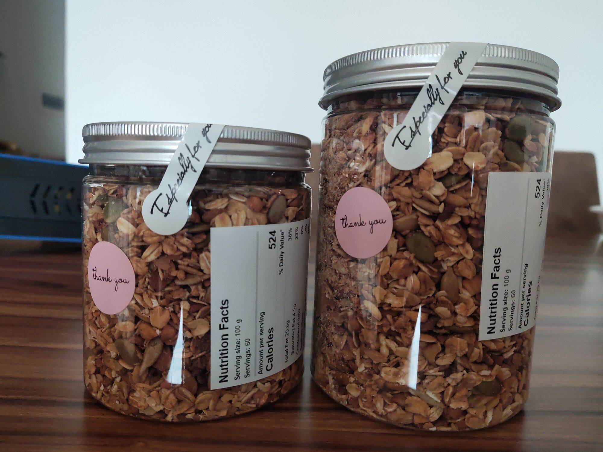 400g granola ngũ cốc NƯỚNG ăn liền hương vị thảo mộc