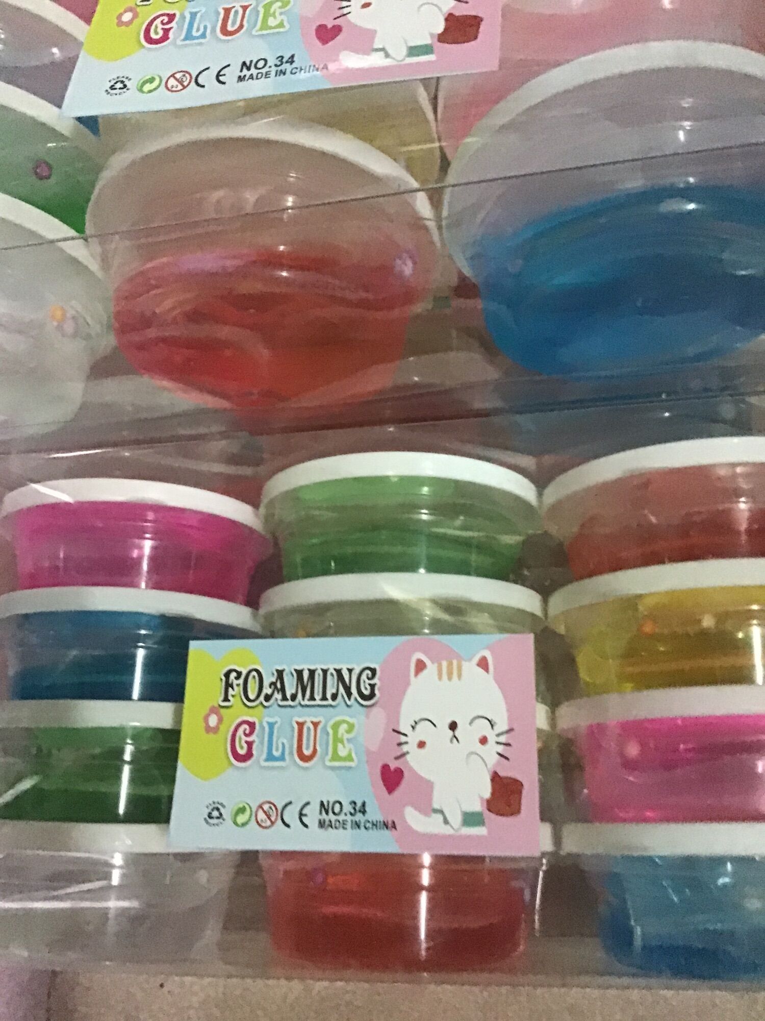 Combo hộp Slime dẻo 8/16 hủ lớn
