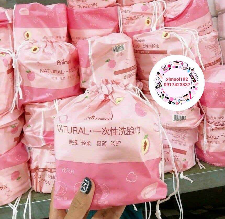 Khăn khô lau mặt dùng 1 lần