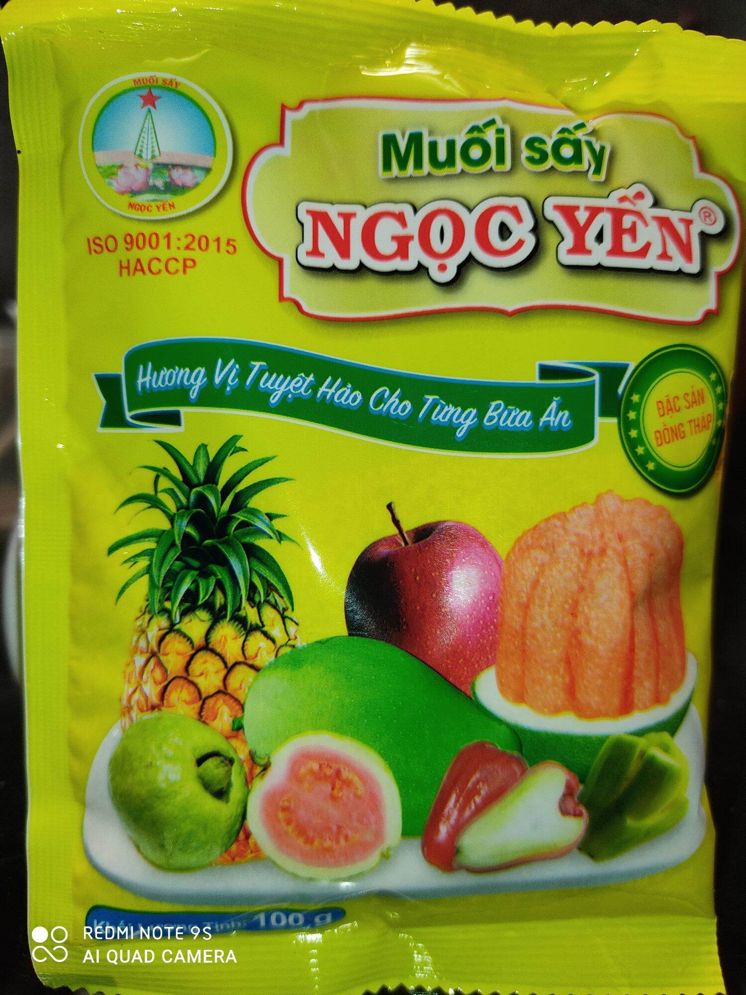 Muối sấy ngọc yến đặc sản Đồng tháp 100g