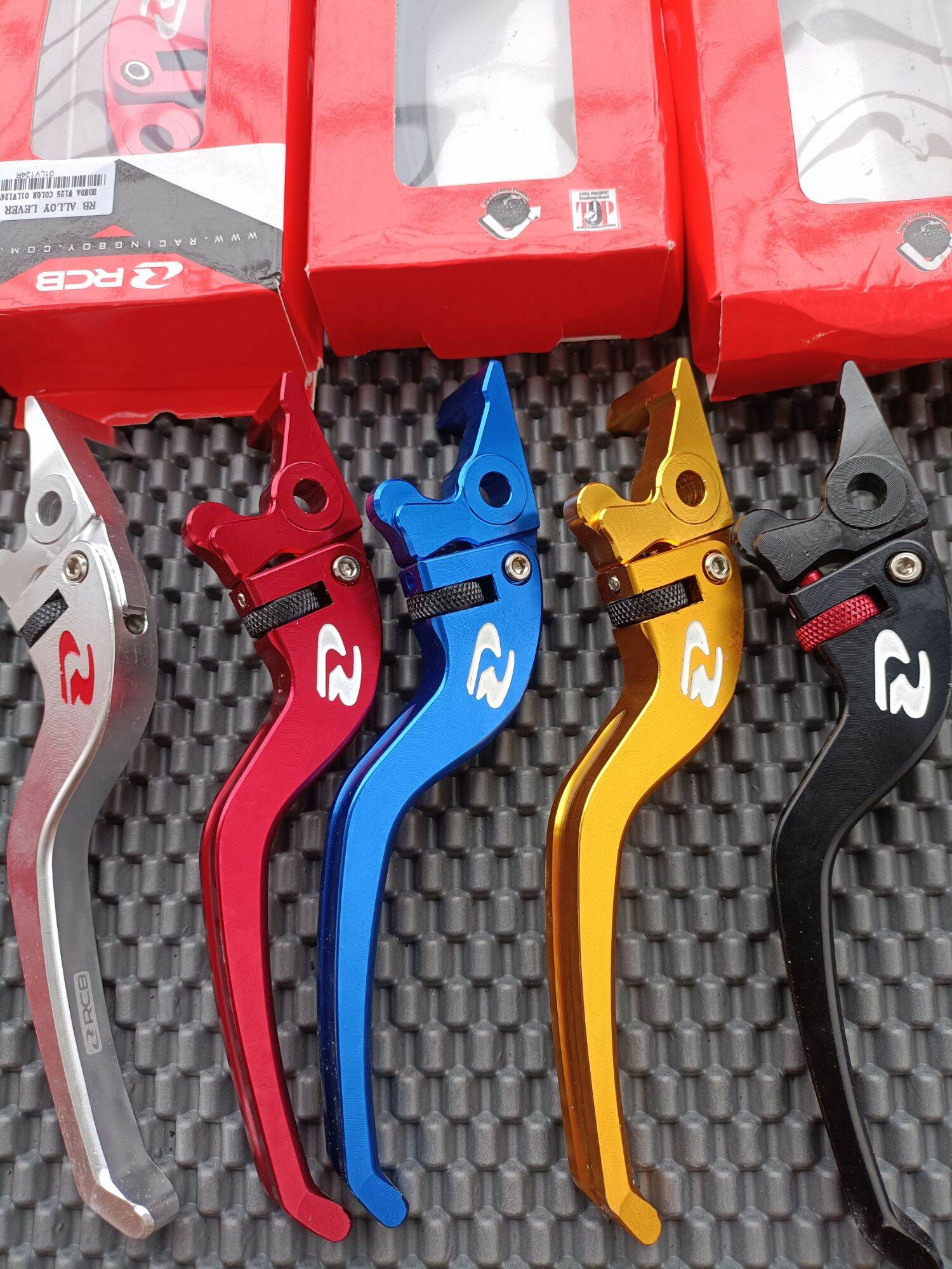  Tay thắng RCB V6 gắng xe Sirius đĩa đủ màu 