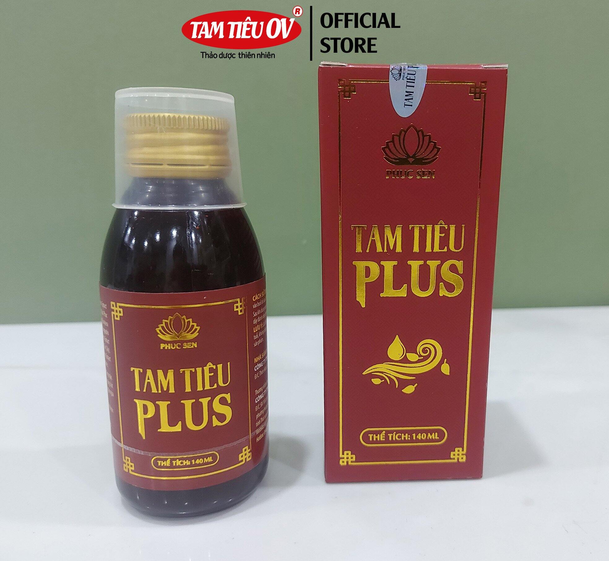 Tam Tiêu Plus ngăn ngừa Hôi Miệng hiệu quả đậm đặc với nhiều thành phần tự nhiên, dứt điểm sau 1 liệu trình, dùng tích 140ml