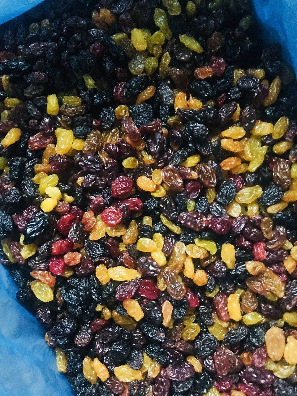 200g nho khô chile mix 3 màu