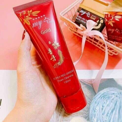 Sữa rửa mặt sâm đỏ Hàn Quốc