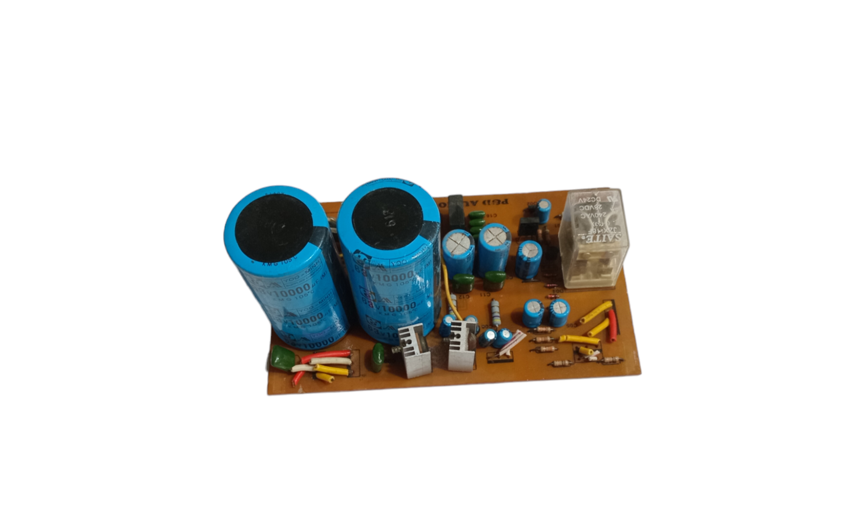 Bo nguồn amply 2 tụ