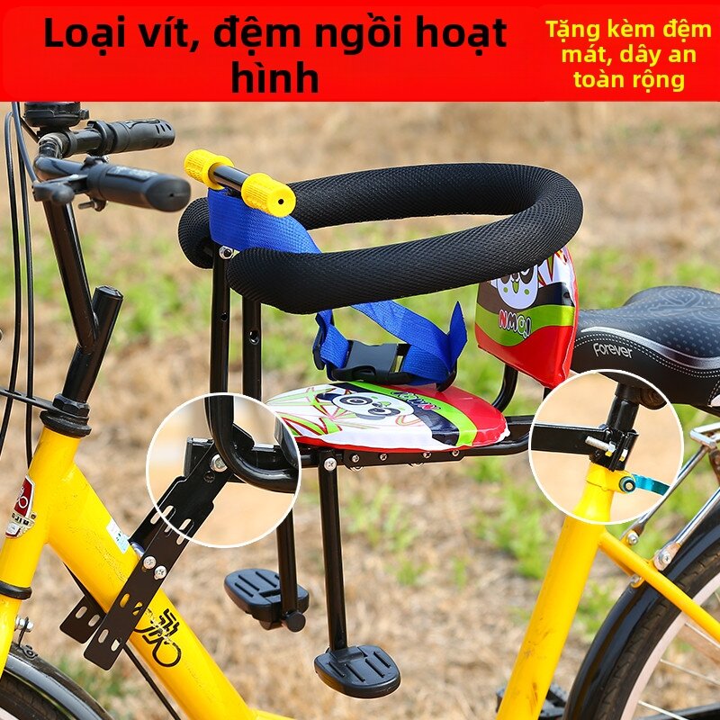 Front Child Safety Seat Bicycle - 2