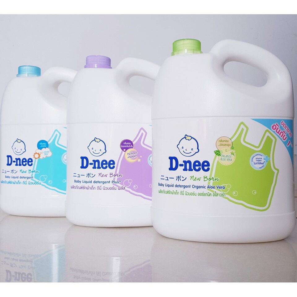 Nước giặt Dnee chuẩn Thái can 3 lít