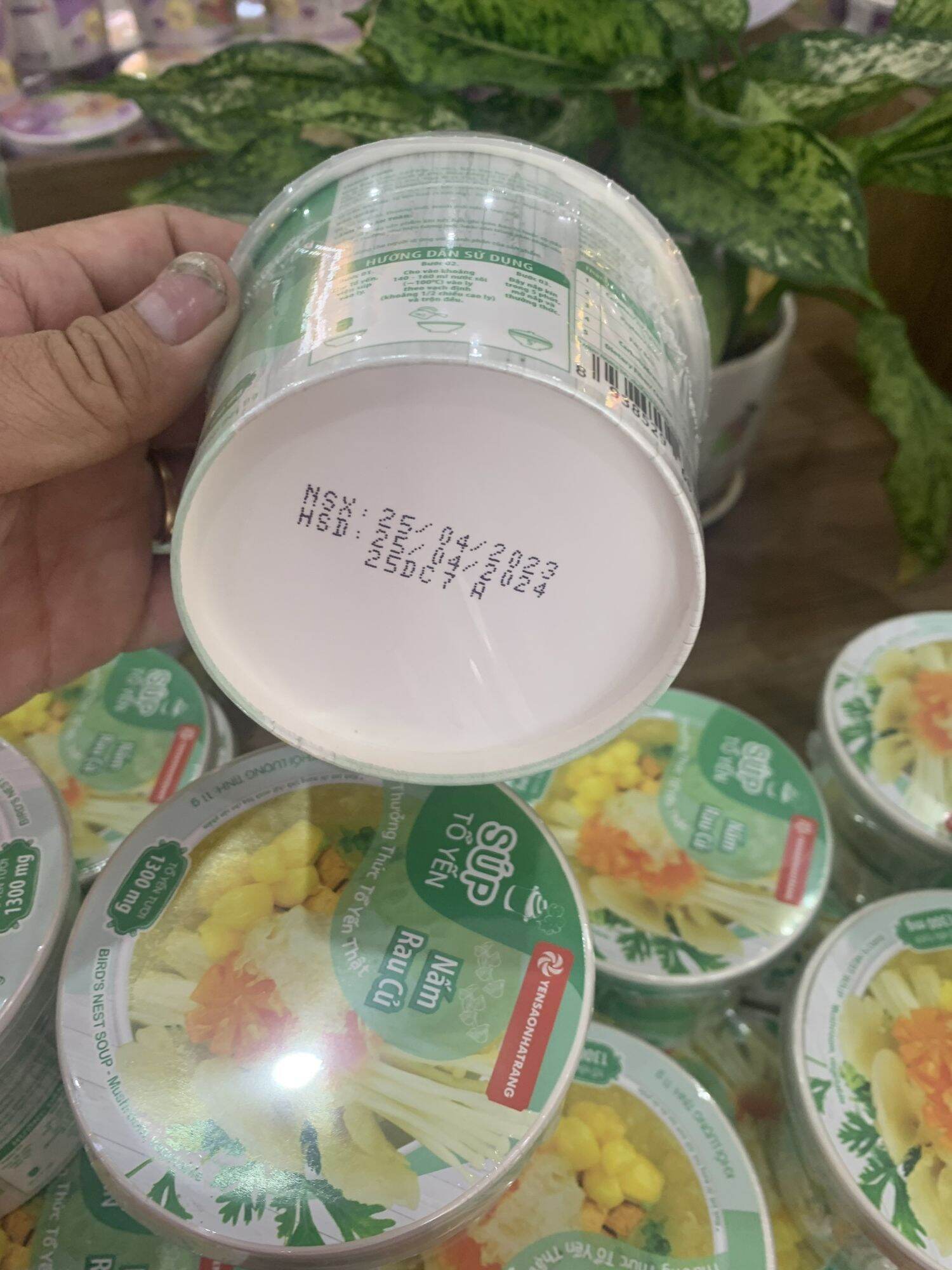 Súp Tổ Yến Ăn Liền - Nấm, Rau Củ