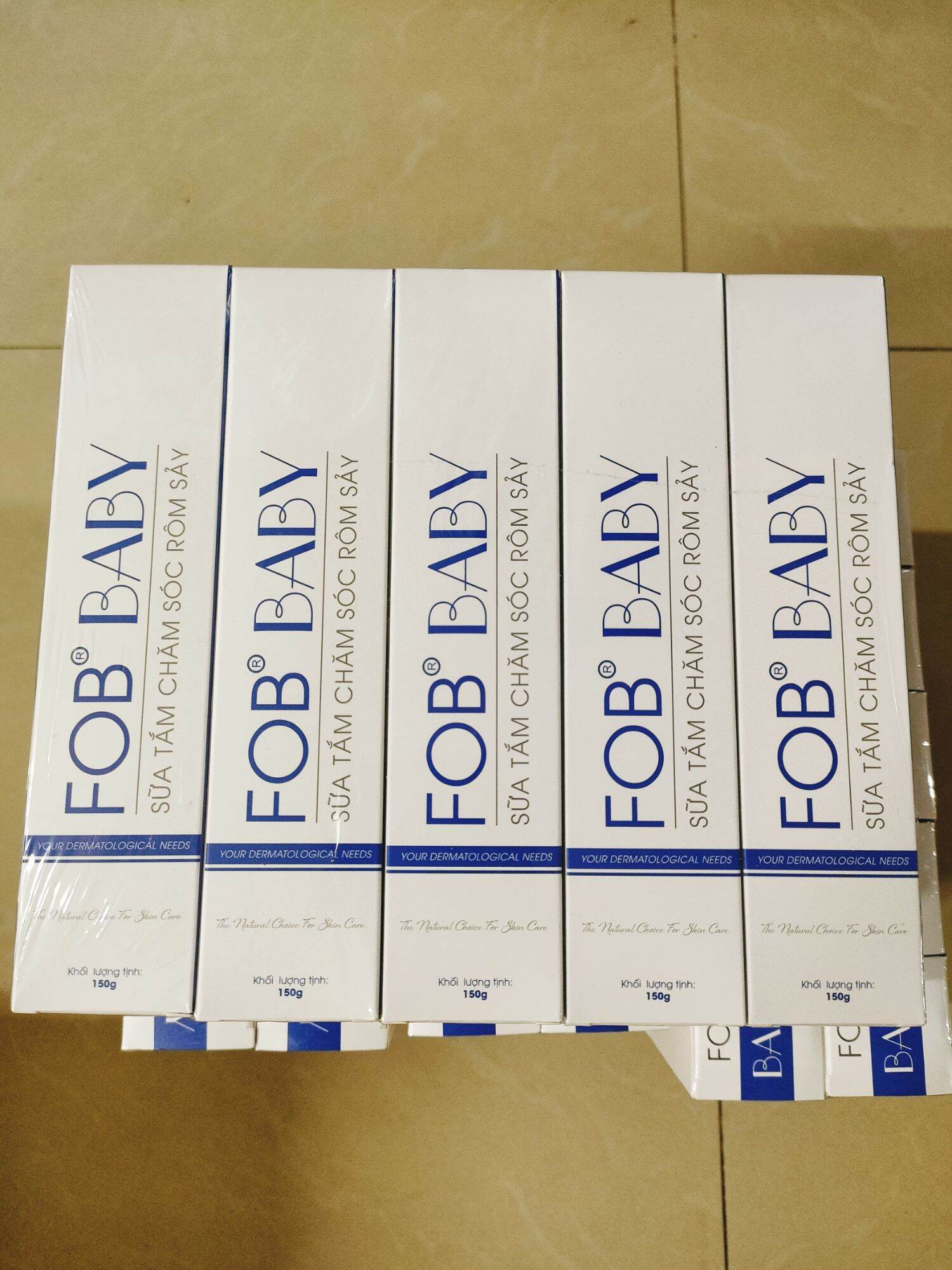 FOB sữa tắm chống rôm sảy Baby