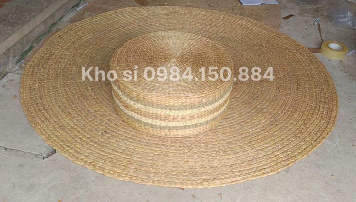 Thảm lục bình đan dày kích thước 2m