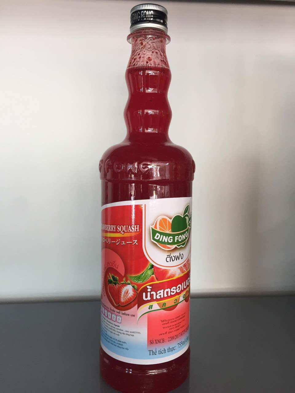 Siro Ding Fong dingfong Thái Lan Hương Dâu