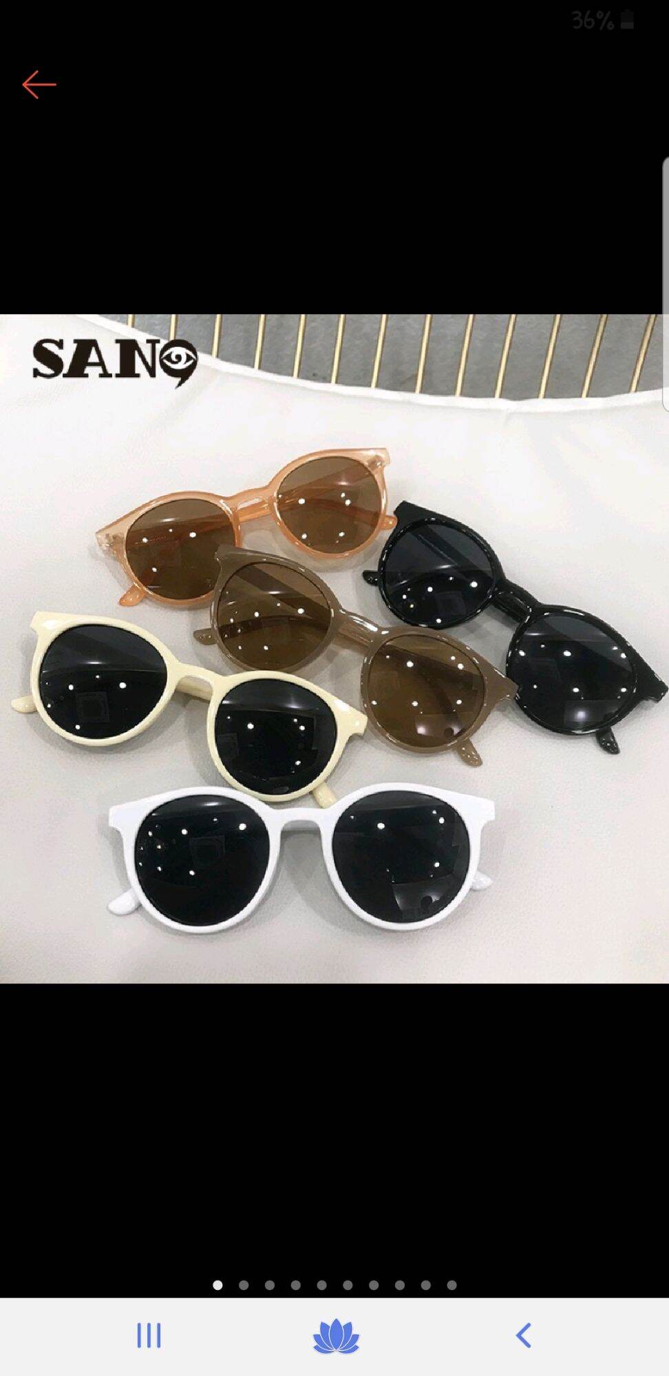 Kính tròn ngố 308