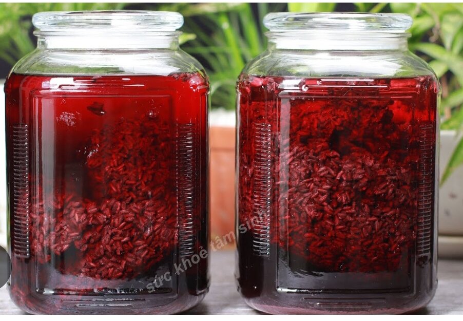 RƯỢU NẾP CẨM NGUYÊN CHẤT