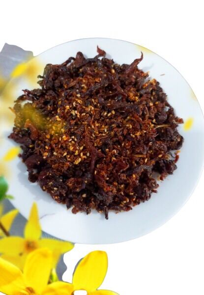 KHÔ SỢI NẤM BÀO NGƯ TẨM GIA VỊ TÚI GIẤY 100GR - THỰC PHẨM CHAY ĂN LIỀN