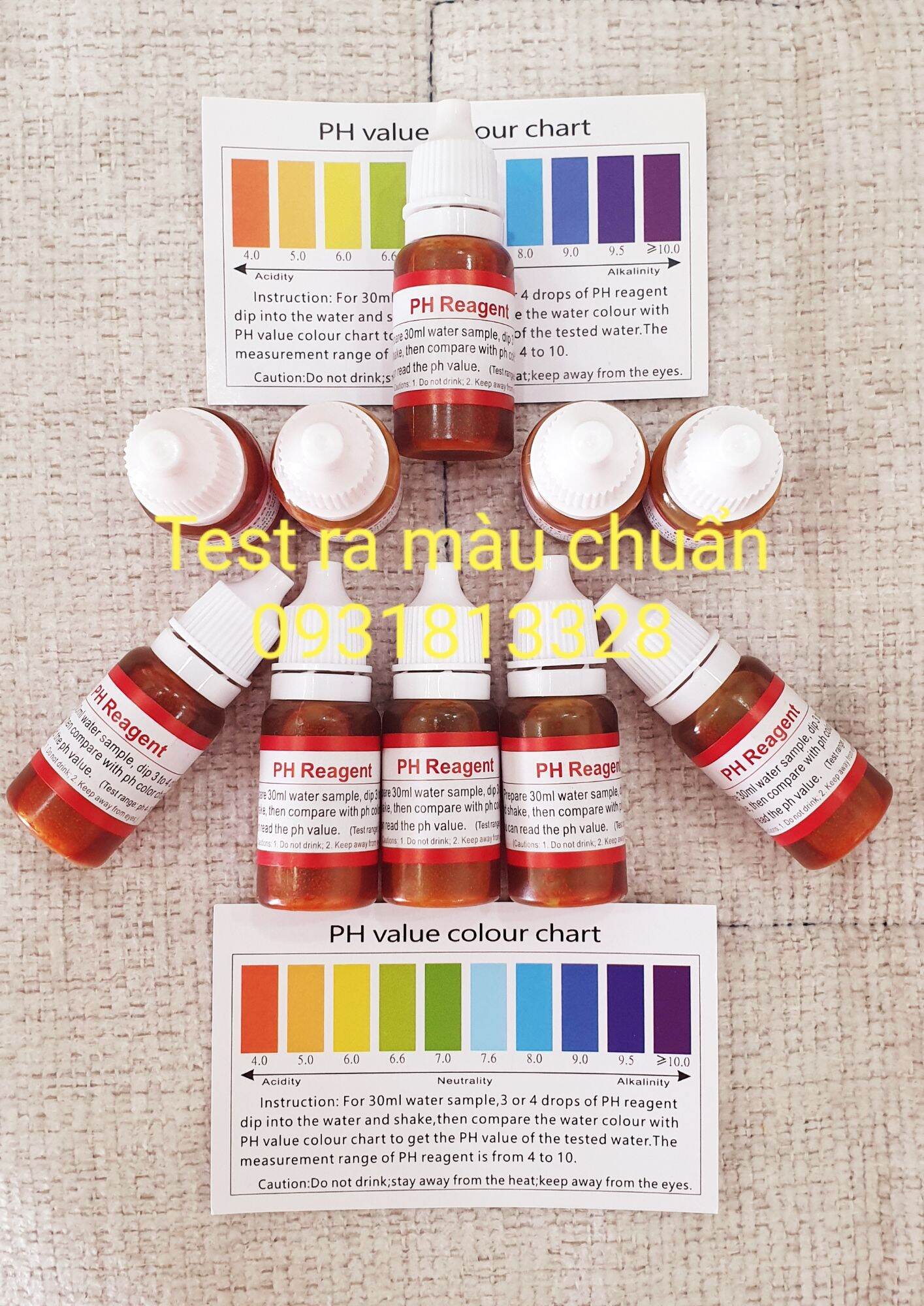Dung dịch test pH của nước
