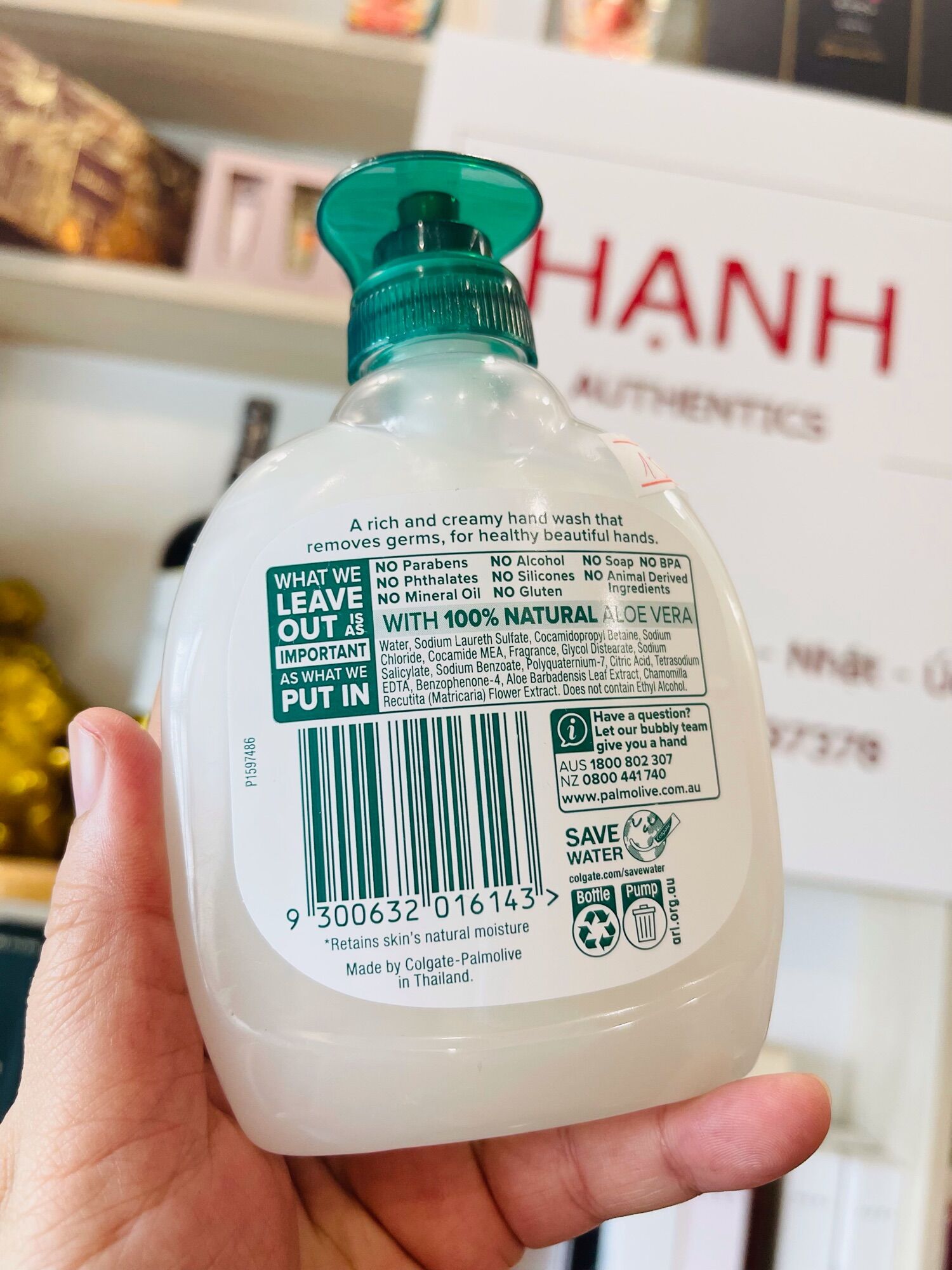 [HCM]Nước rửa tay Palmolive Úc Hương Hoa Cúc