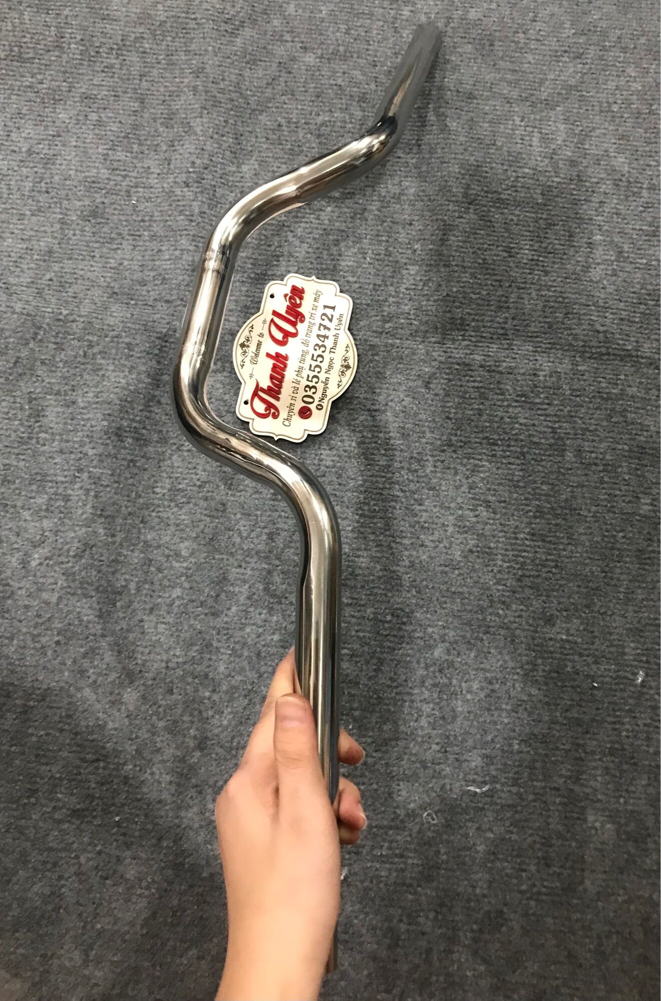 Ghi đông xe 67 và xe win inox đặt biệt
