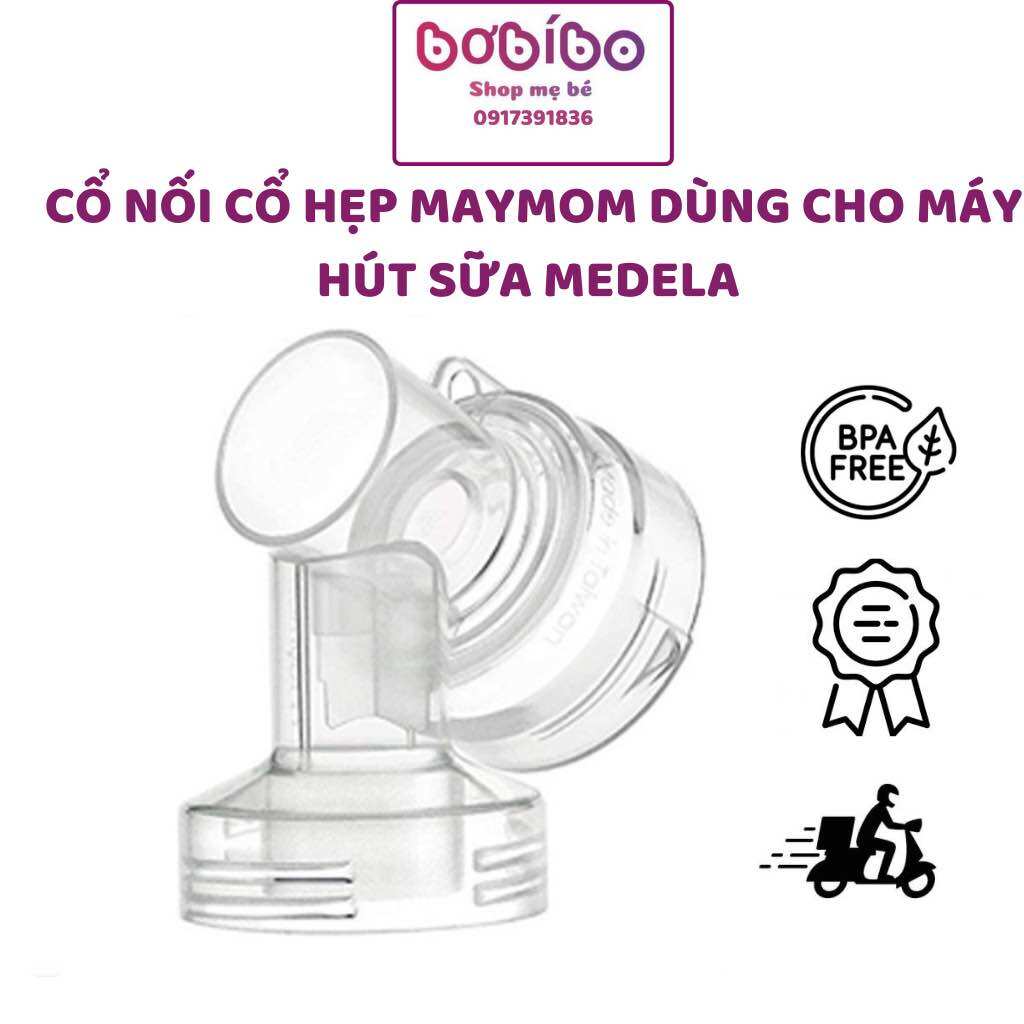Cổ nối máy hút sữa Medela Pump, Swing, Symphony, Mini Electric hãng MayMom| Phụ kiện máy hút sữa Medela Pump