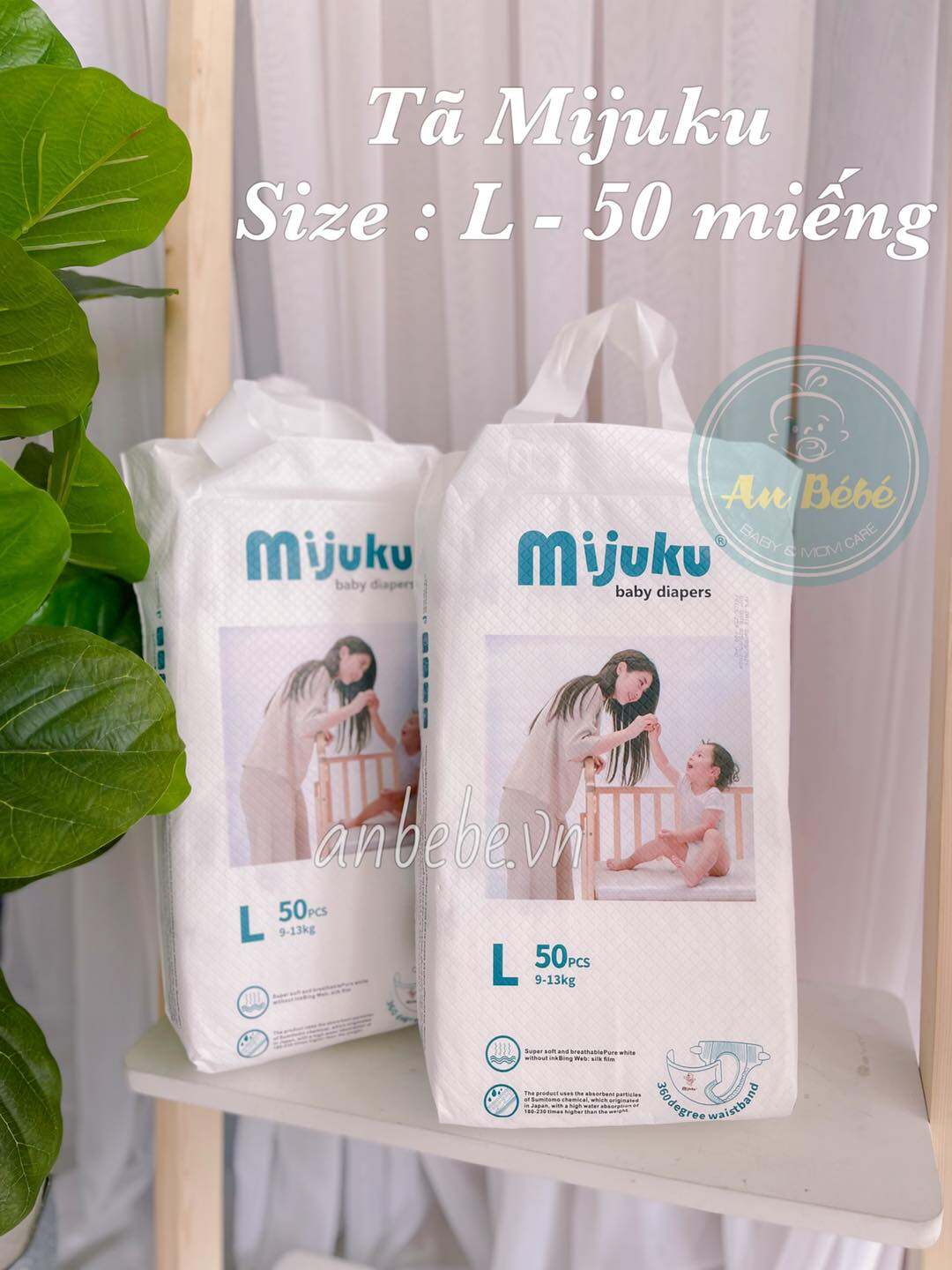 Tả dán Mijuku side s;m,l 50 mieng