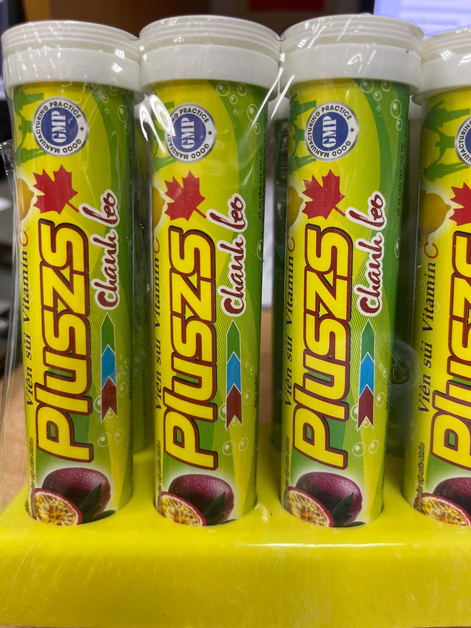 Tuýp 20 viên sủi C pluszs