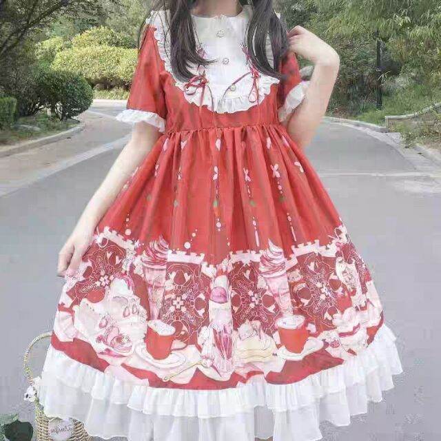 Váy đầm Lolita Creamy