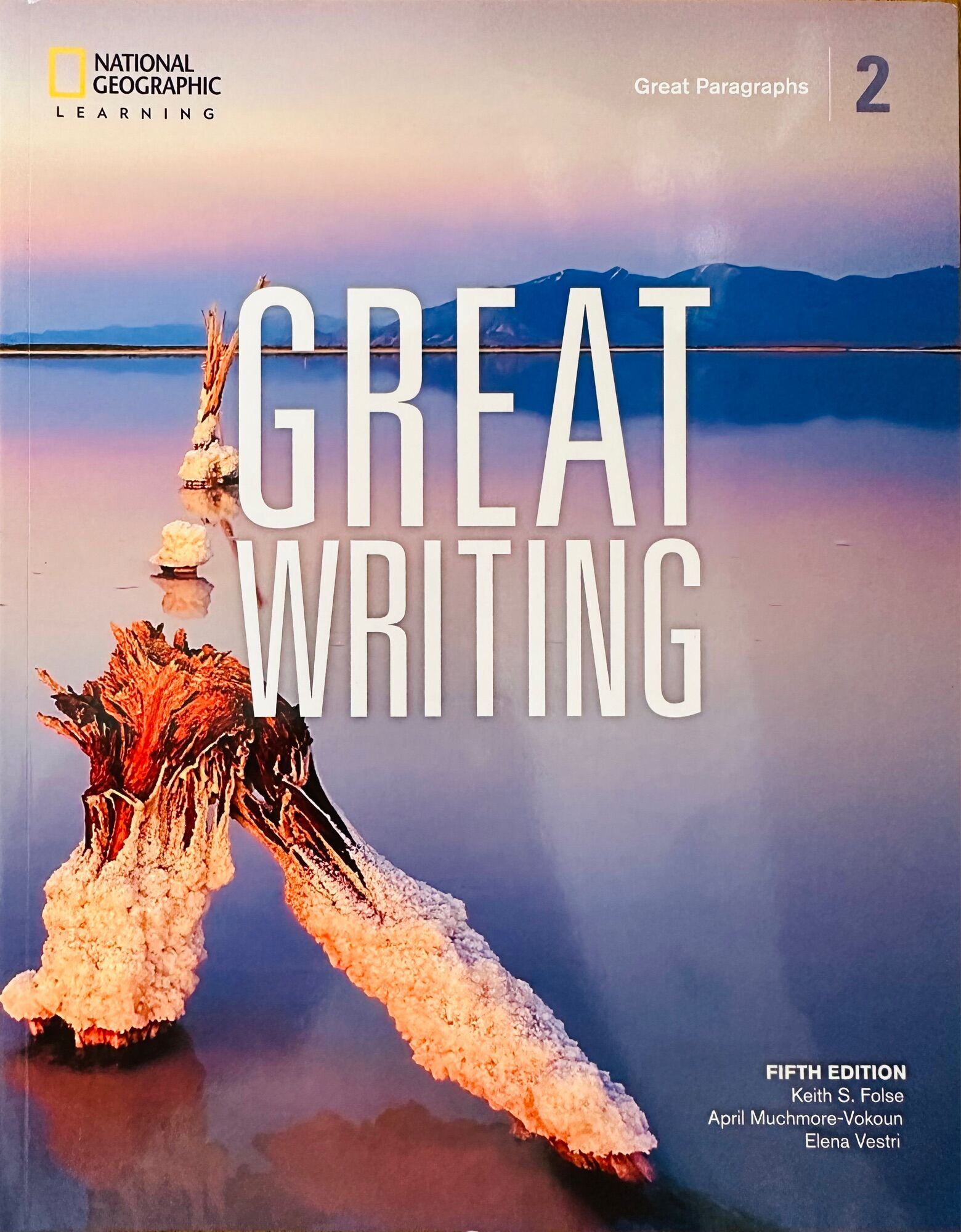 National Geographic - Great Writing 2 5th code for online workbook