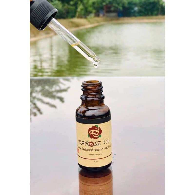 Serum hoa hồng hữu cơ karose oil 20ml chống nhăn, giảm chảy sệ,căng bóng, mờ nám, sạm, tàn nhang, se lỗ chân lông,chống lão hoá da, mềm da, ngăn ngừa mụn, thâm nám, cấp ẩm, kiềm dầu, trẻ hóa da, phục hồi, dành cho da khô, thường,