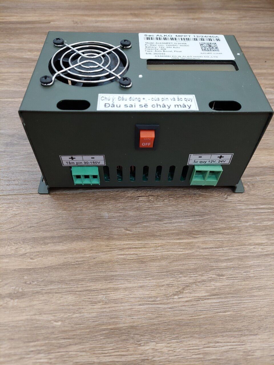 SẠC MPPT 12V-24V/40A