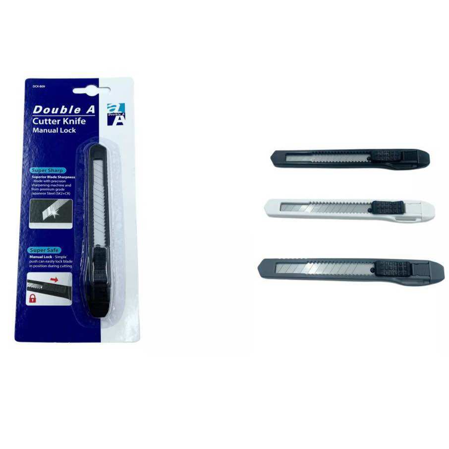 Double A Dao Rọc Giấy - Lưỡi Dao 9mm B09