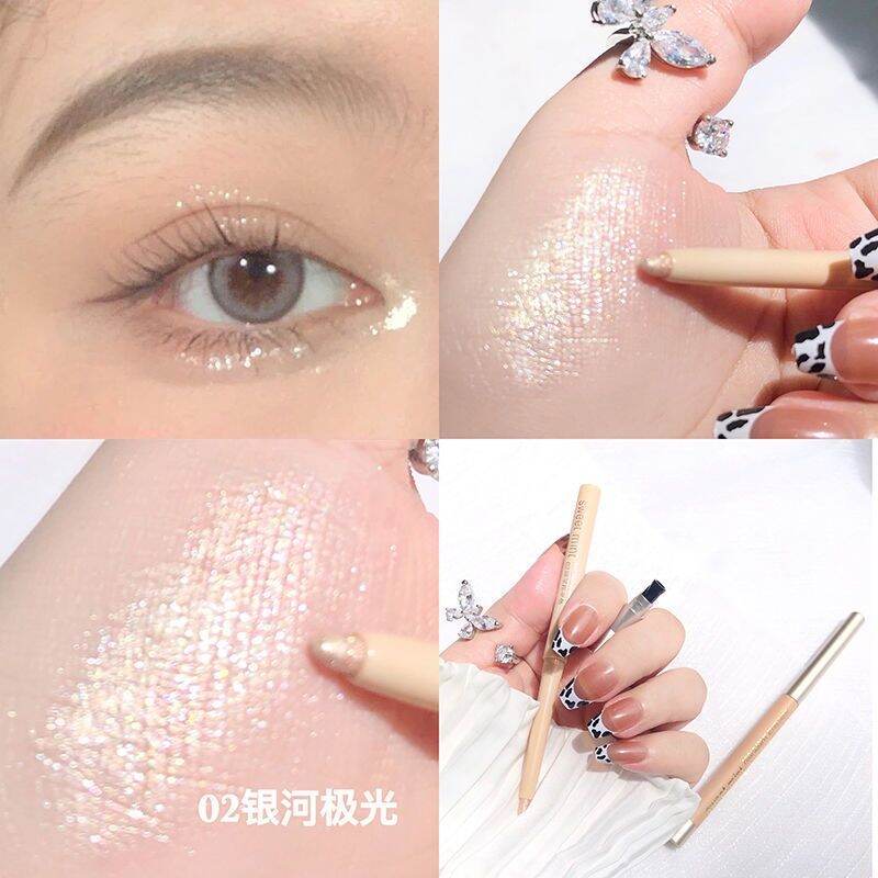 Phấn mắt bắt sáng dạng bút sáp nhũ trang điểm lấp lánh tự