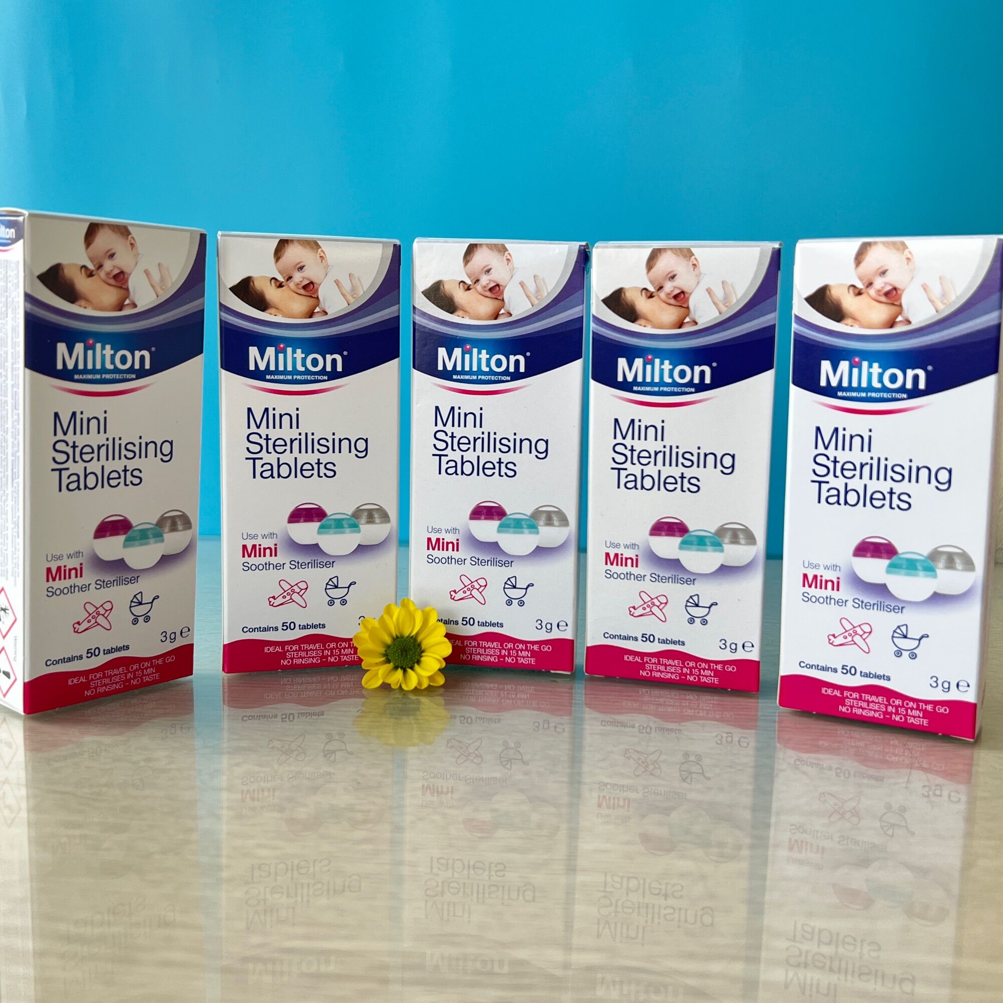 Viên tiệt trùng Milton hộp 50v ( date tháng 08/2027)
