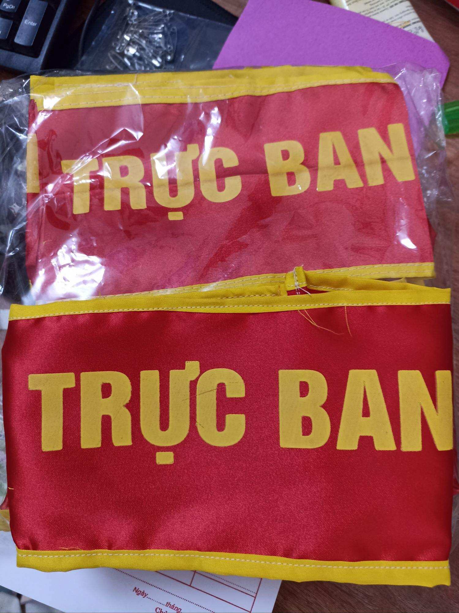 Băng Đeo tay: Trực Ban (10x19cm)