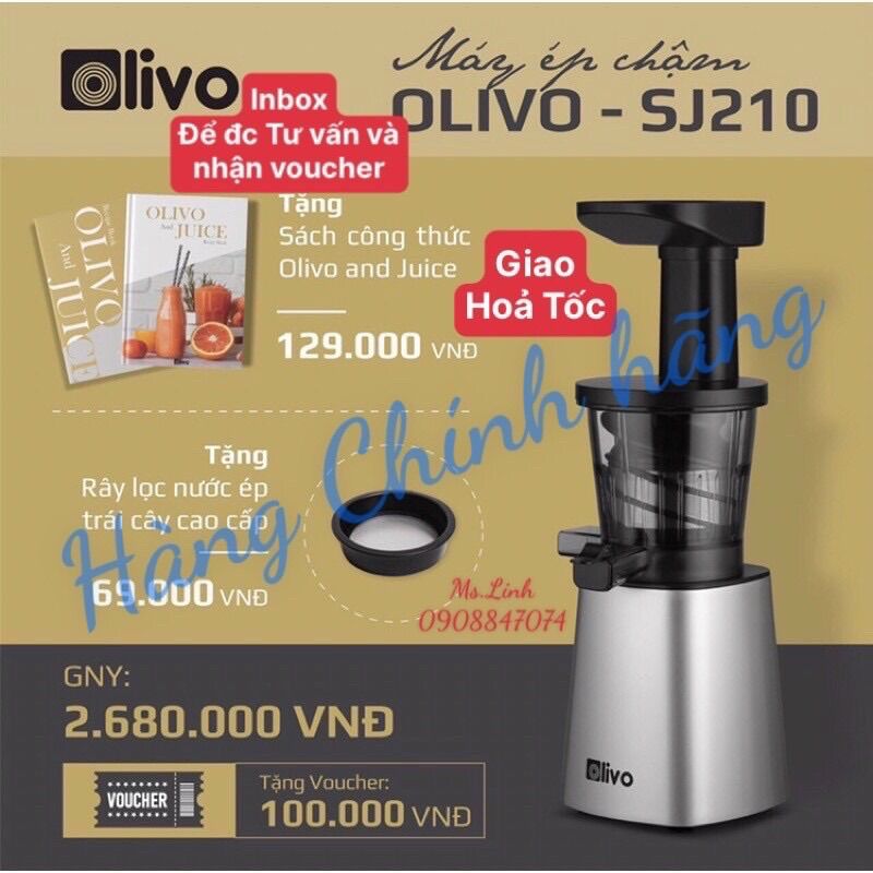 Máy ép olivo sj 210 💥 hàng chính hãng 💥 bảo hành 24 tháng