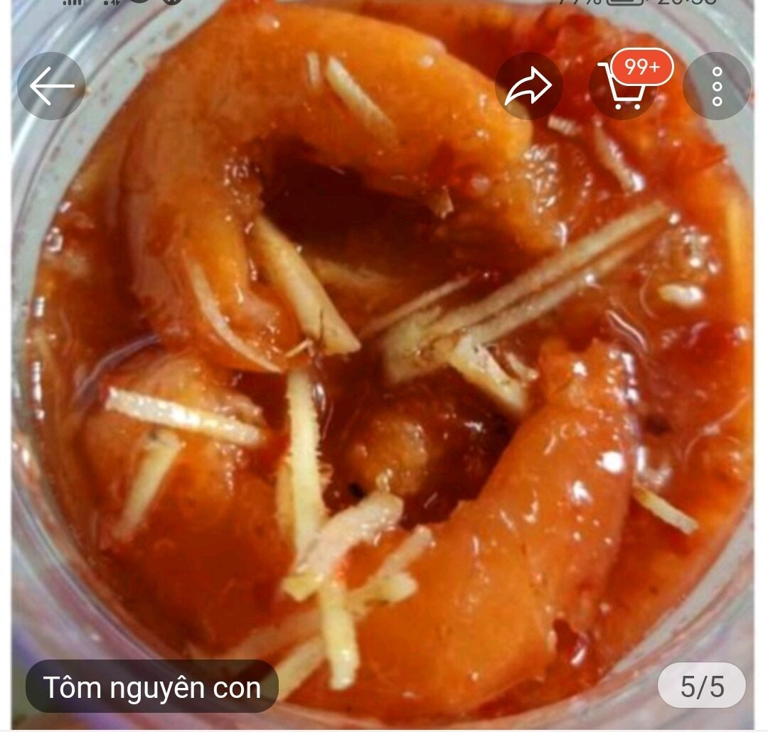 1kg mắm tôm chua _loại 1 ngon thượng hạng 2 hũ
