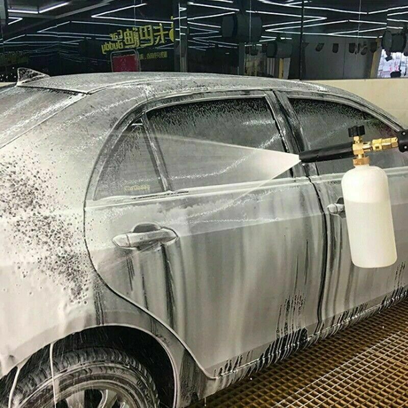 Bình tạo bọt tuyết 1000ml dùng cho máy rửa xe